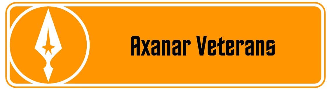 Recovered axanar campaign banners artifact — Indiegogo Banner Veterans. Catalogued by the Memory Alpha Historic Society from the Axanar production archive.