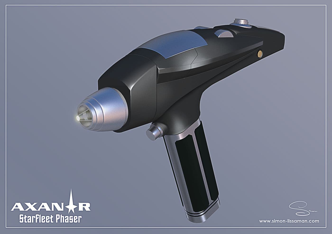 Starfleet Phaser Beauty Pass 01 — Starfleet Phaser Design concept art