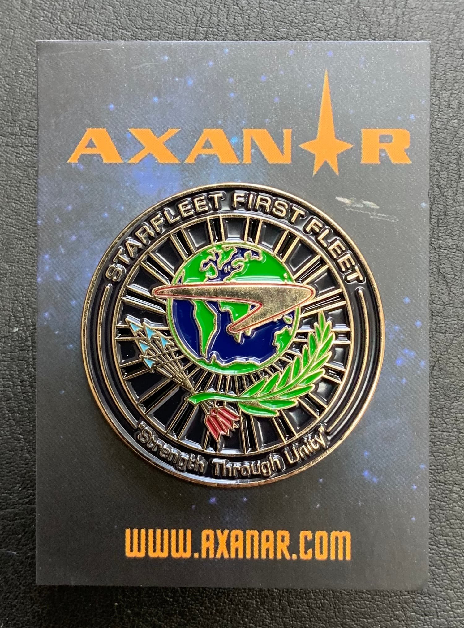 Axanar 1st Fleet Collectors Pin