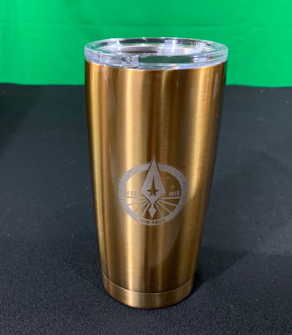USS Ares 20 oz. Metal Coffee Tumbler