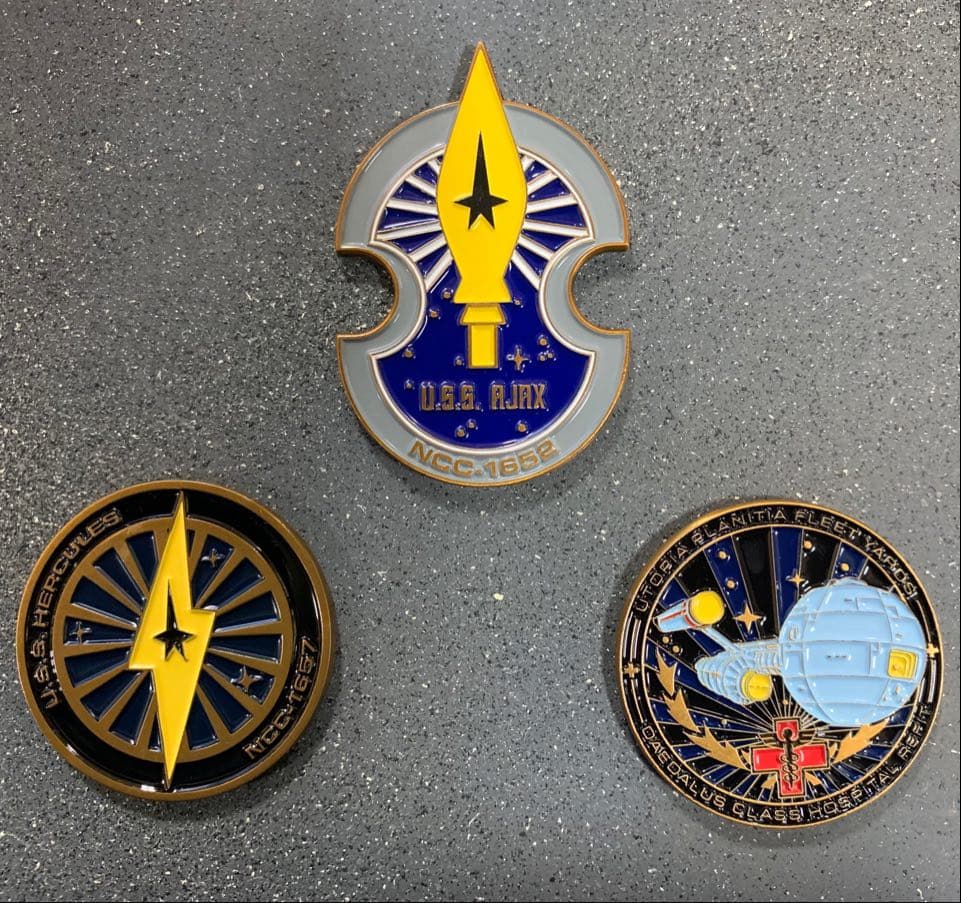 Axanar Challenge Coins - Set of 3