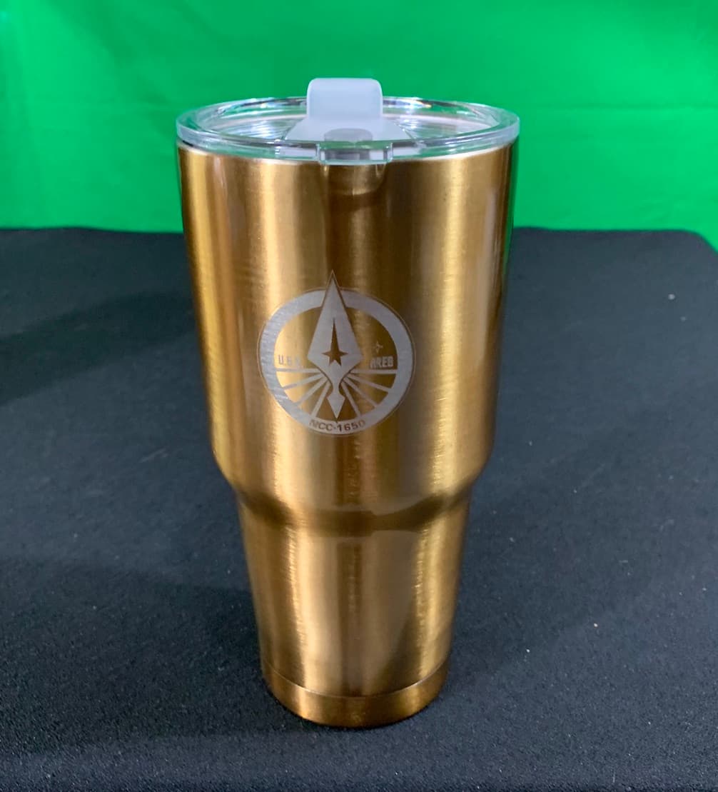USS Ares 30 oz. Metal Coffee Tumbler