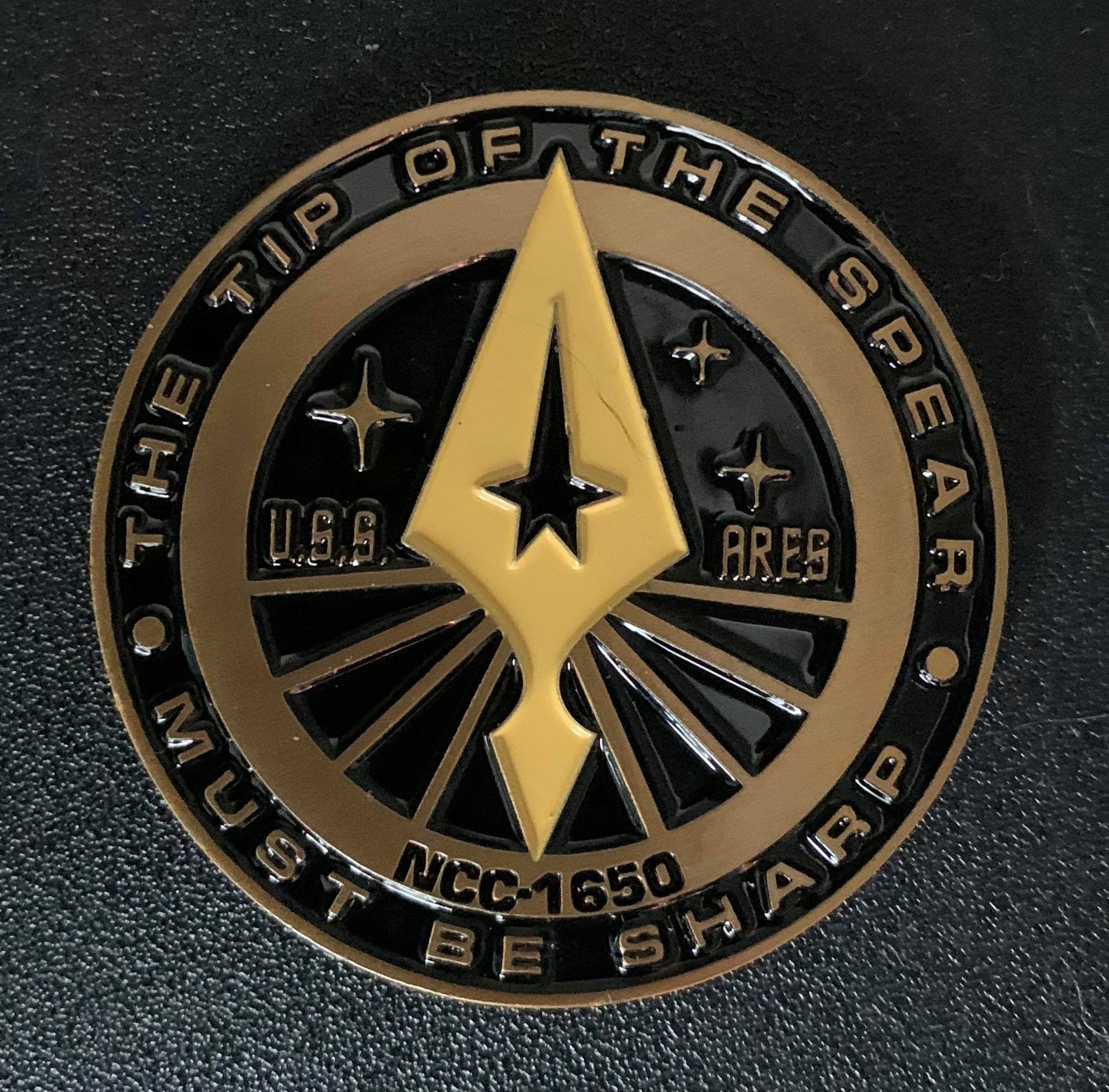 USS Ares Challenge Coin - FREE DONOR PERK