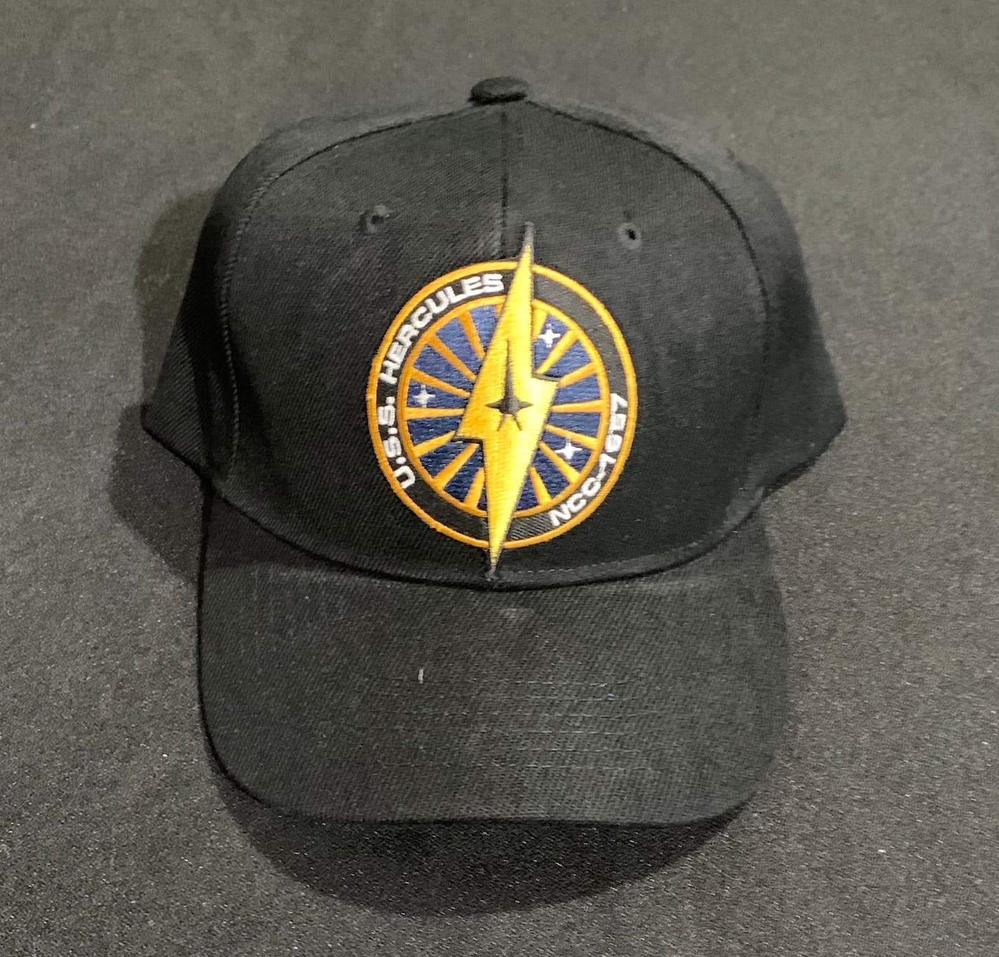 USS Hercules Hat - Black