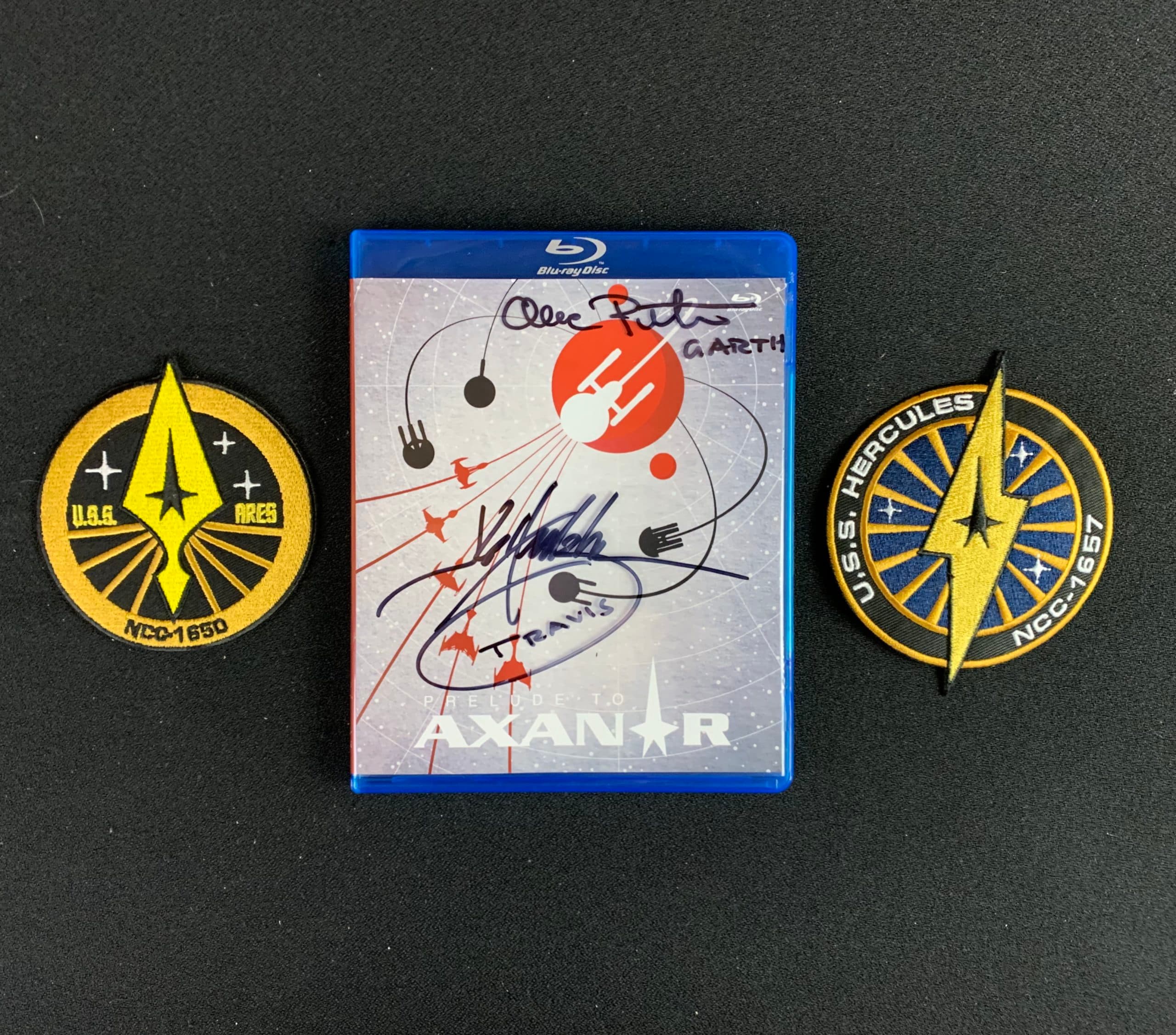 Prelude to Axanar Autographed Blu-ray with Patches