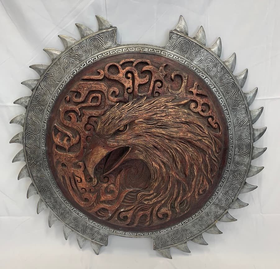 The Great Wall - Army Shield Props by WETA Workshop (Red Eagle)