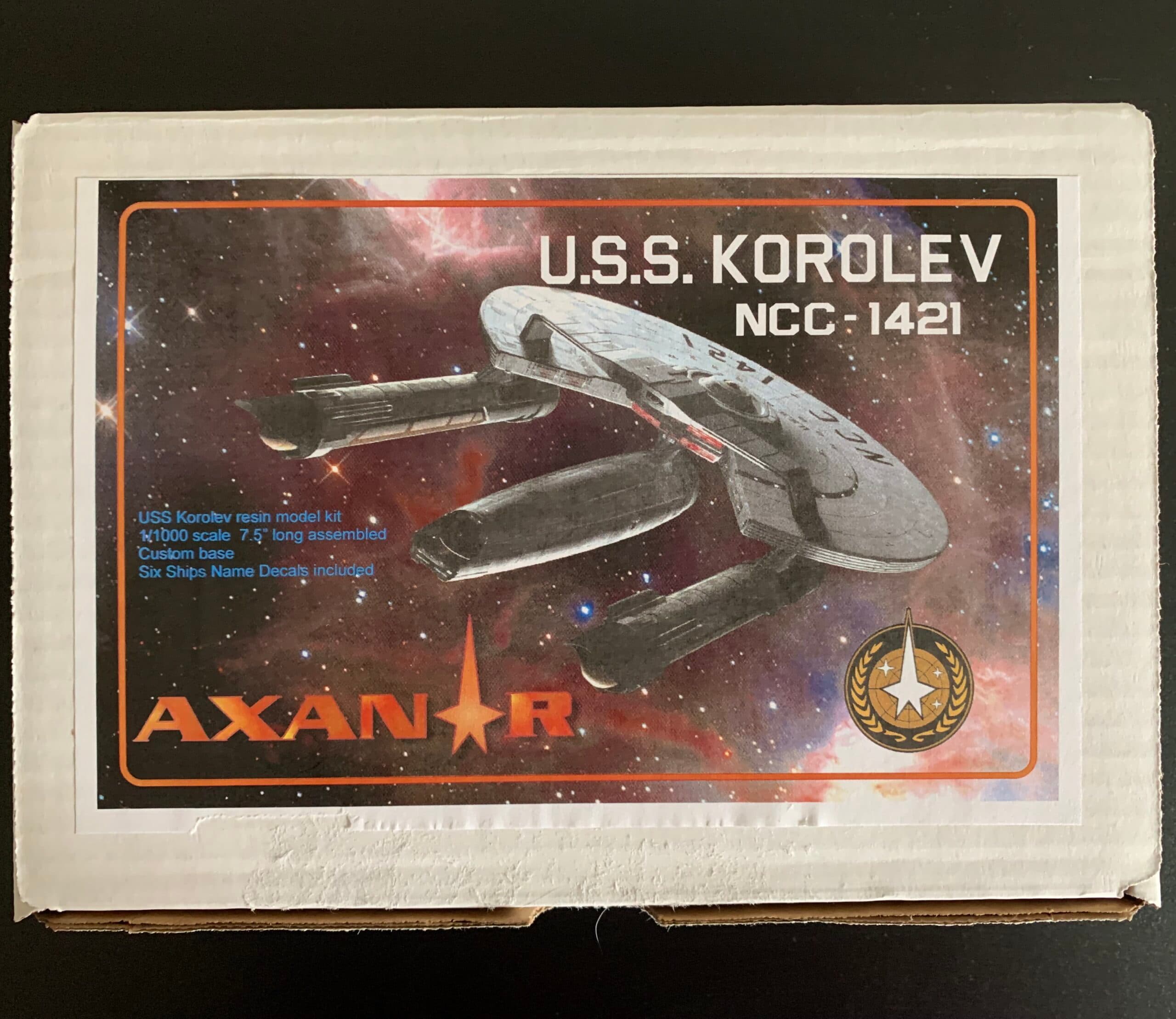 USS Korolev 1/1000 Resin Model