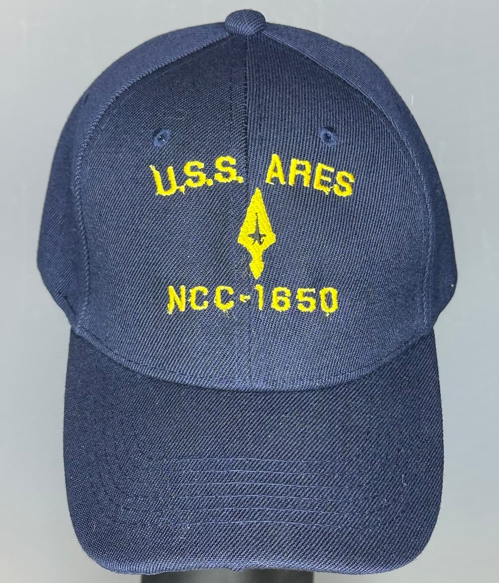 USS Ares Hat - Navy Blue