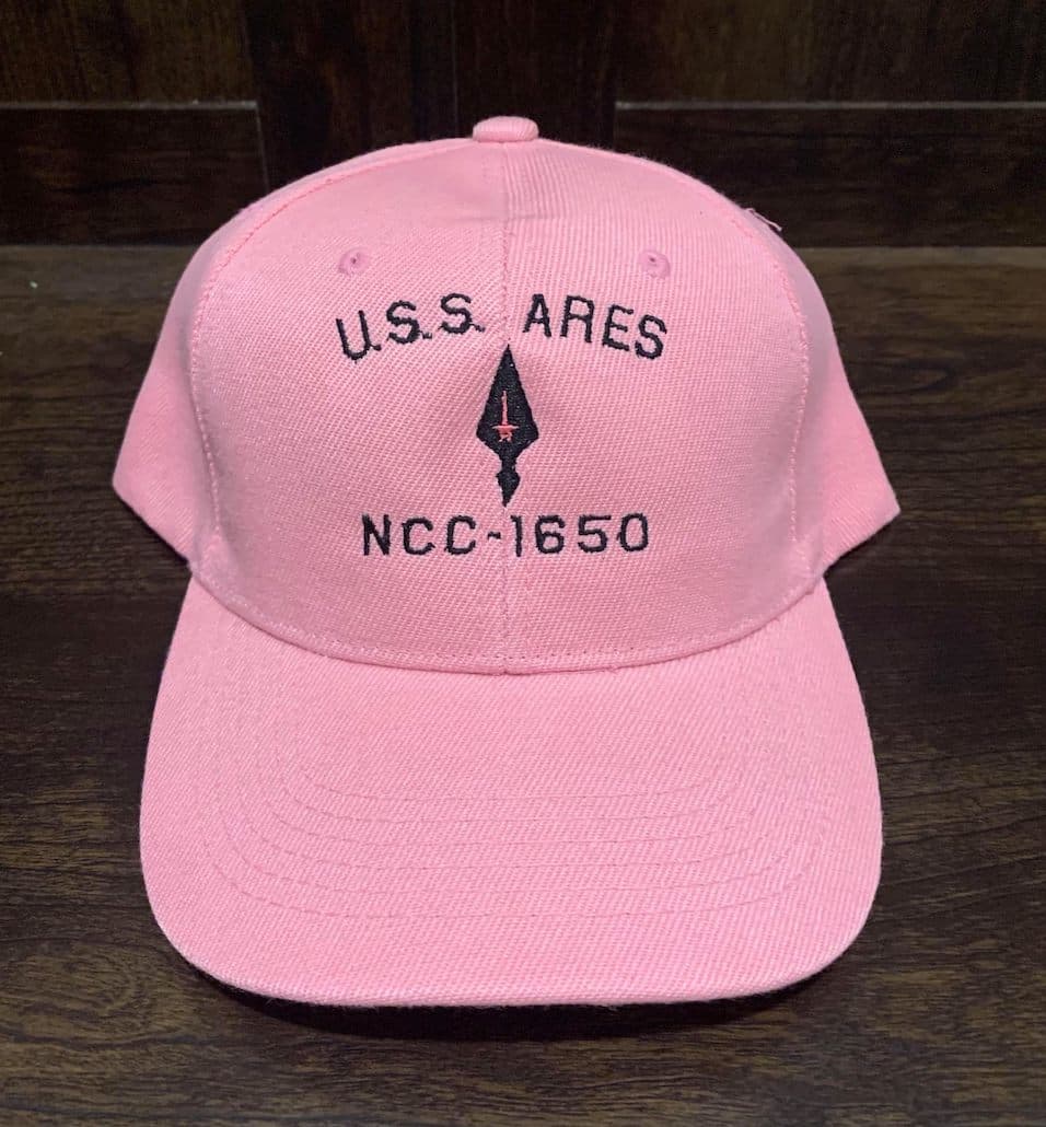 USS Ares Hat - Pink