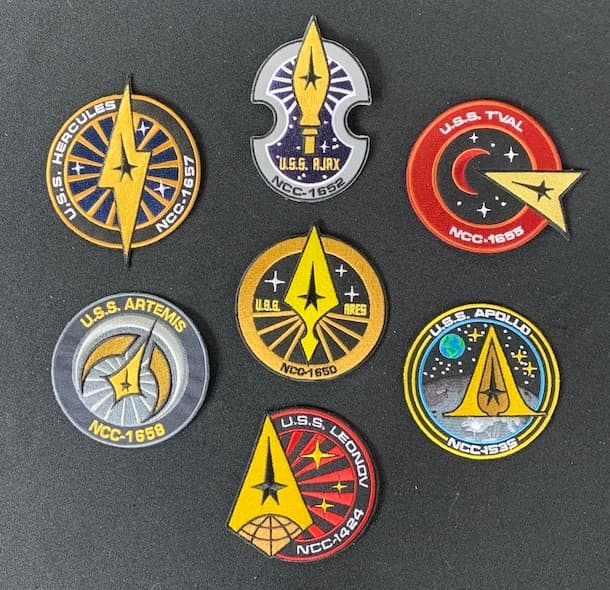 Axanar Ship Patch Collection