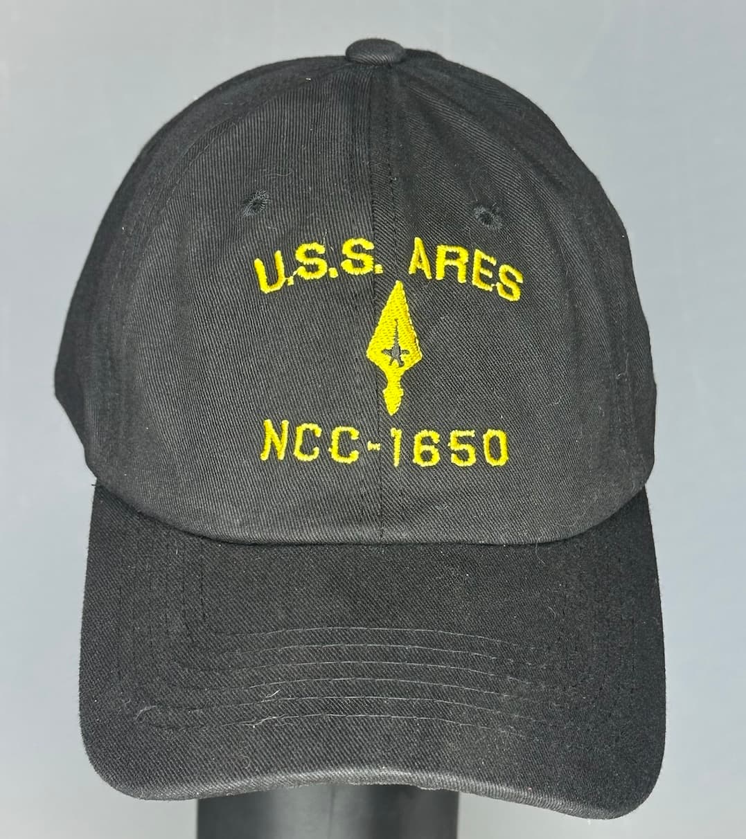 USS Ares Hat - Black (Soft Style)