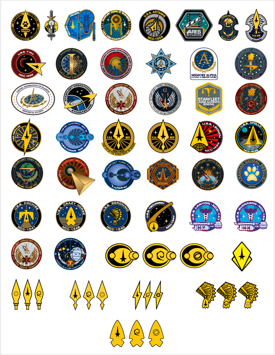 Axanar Master Patch Set
