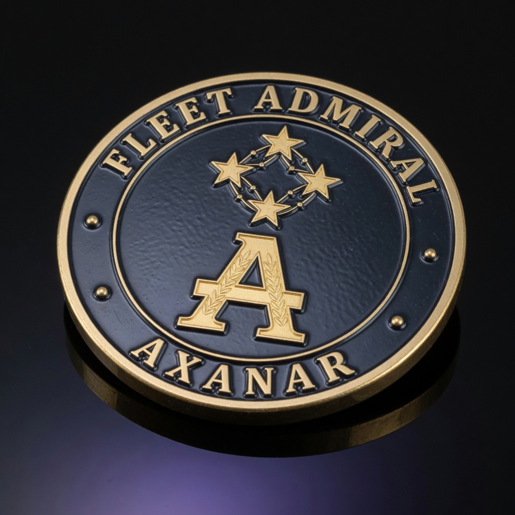 Challenge Coins, Pins & Patches