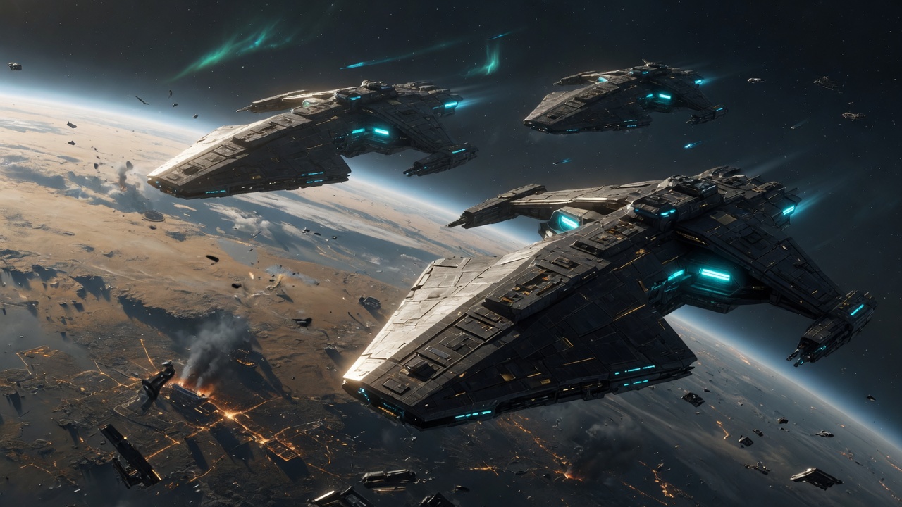 Klingon D7 Battle Cruiser