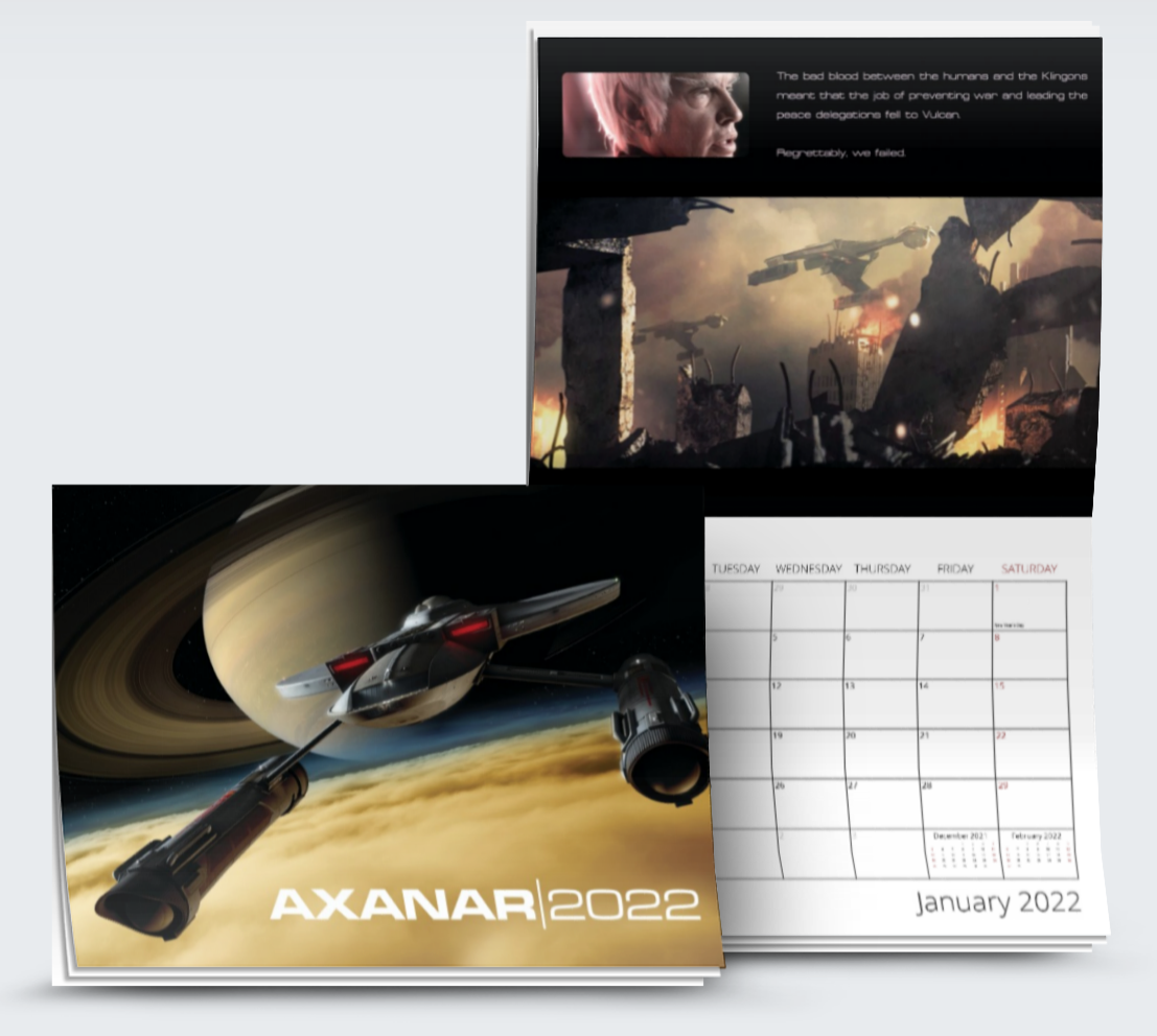 Axanar Calendar 2022 - Standard Edition