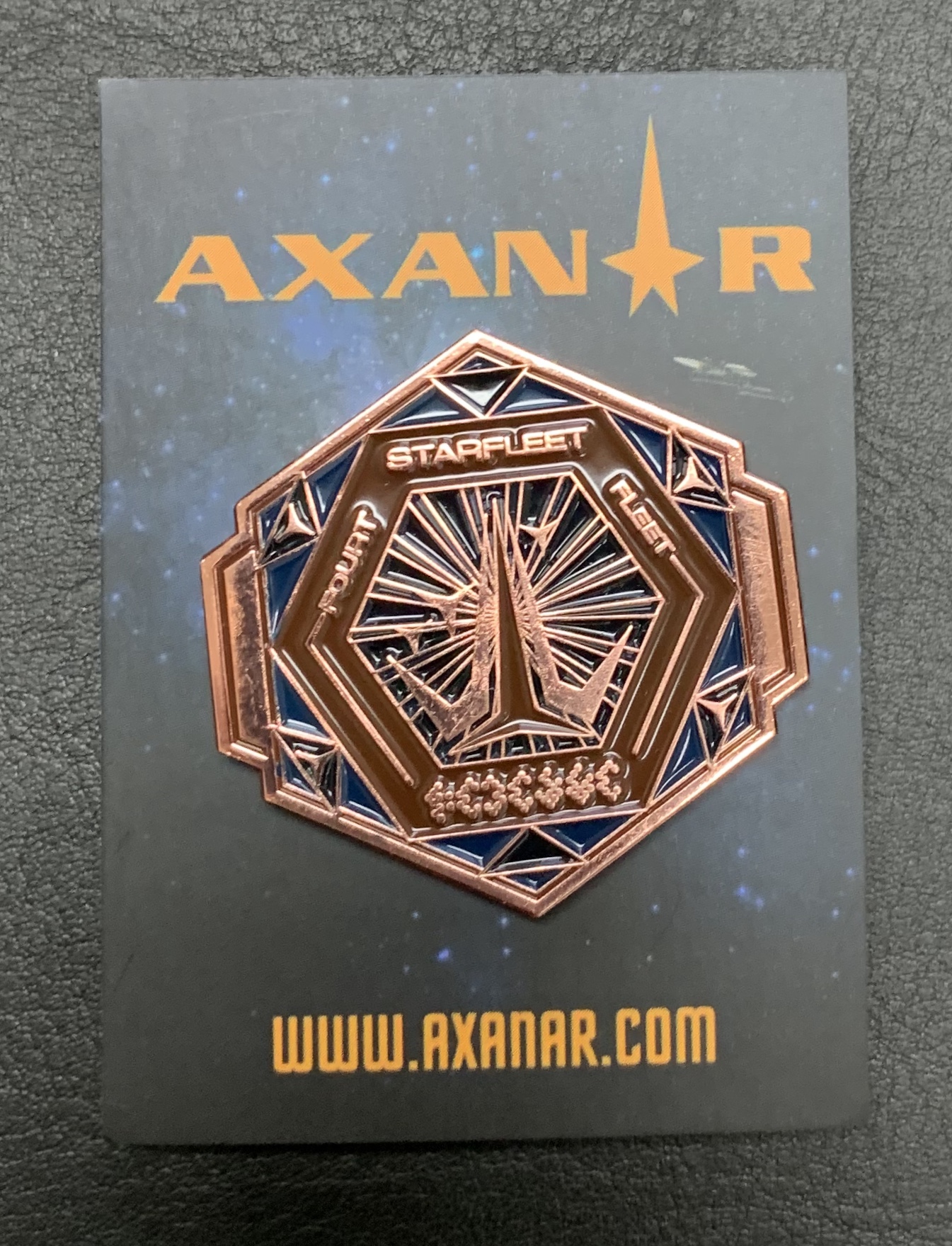 Axanar 4th Fleet Collectors Pin