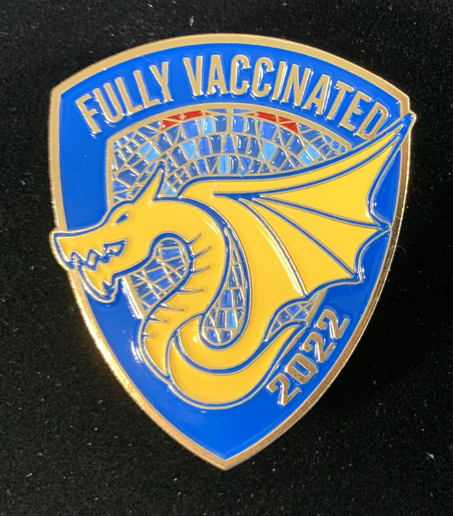 Dragon "Fully Vaccinated" Pin 2022