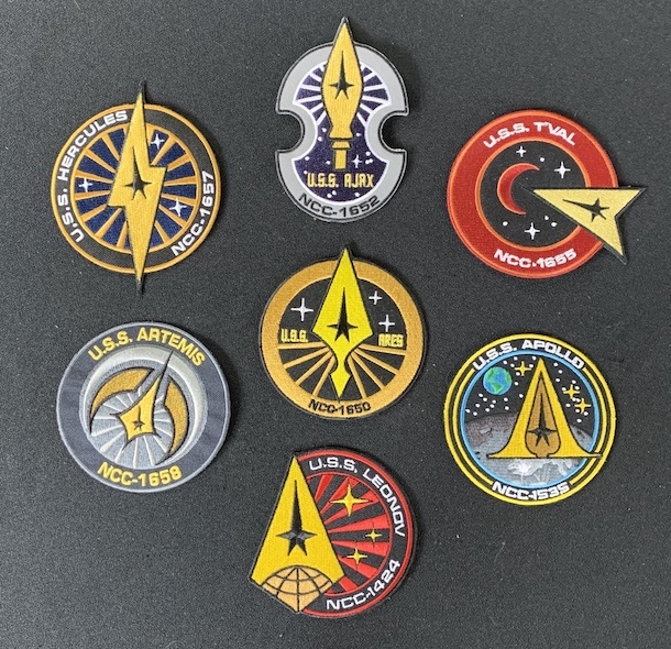 Axanar Ship Patch Collection