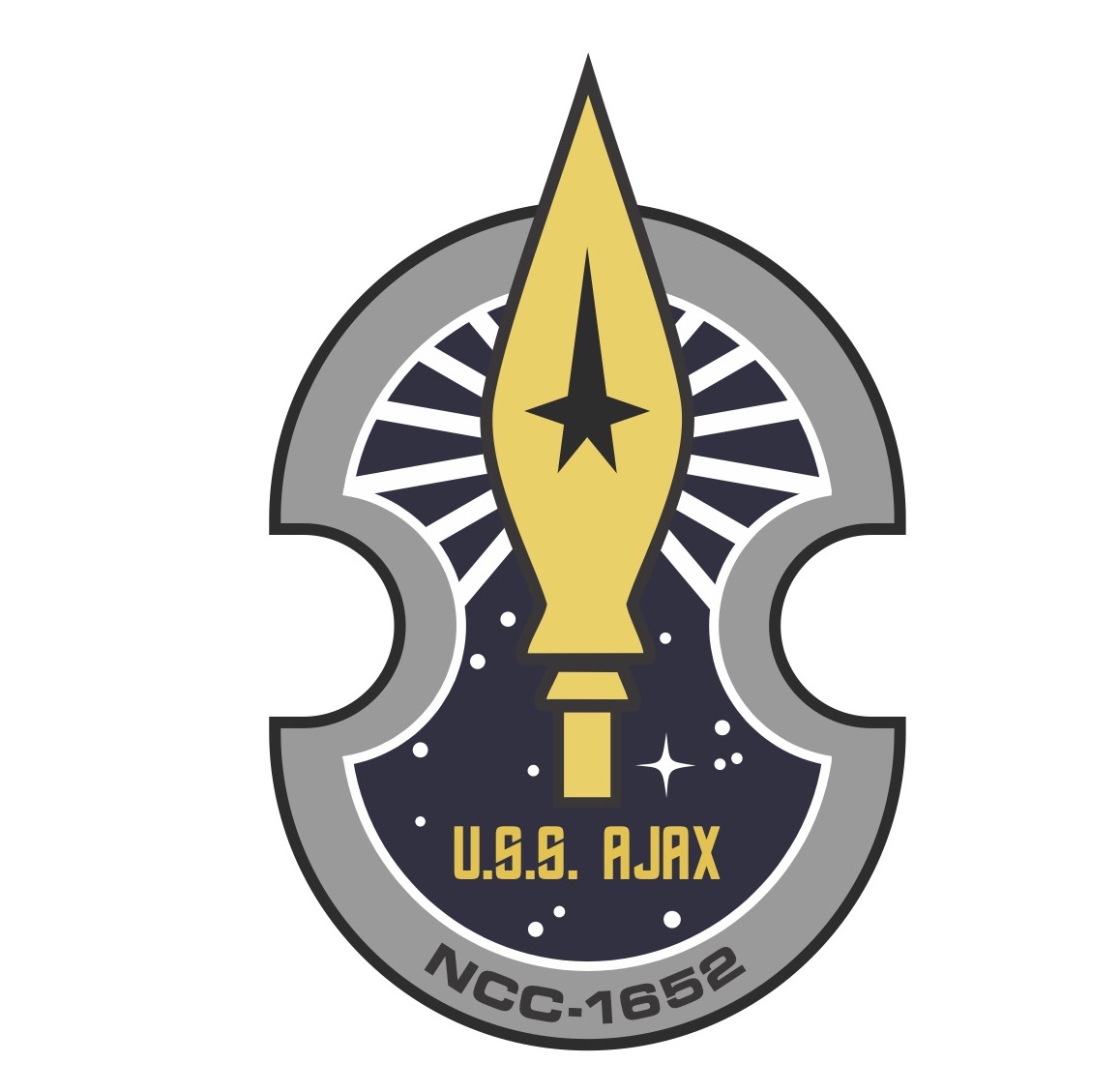 USS Ajax Patch